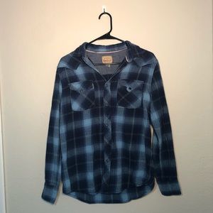 Roebuck & Co Blue Flannel